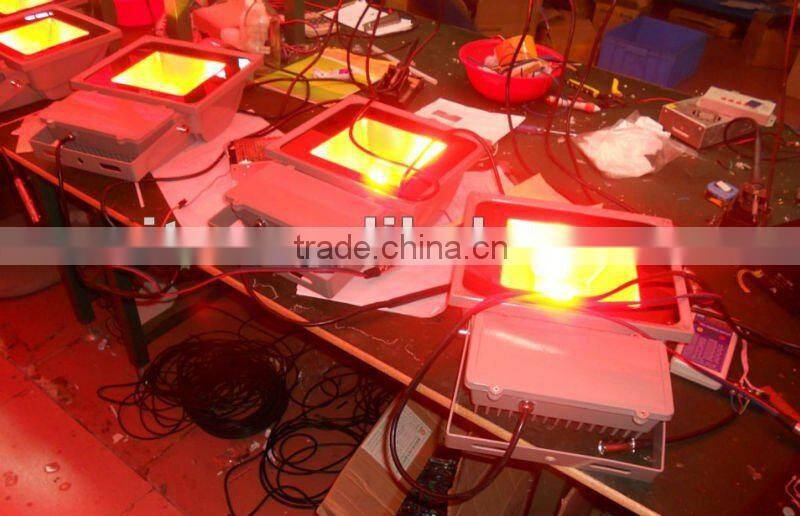 60W RGB DMX flood light,AC90-260V input;can be controlled by dmx controller directly