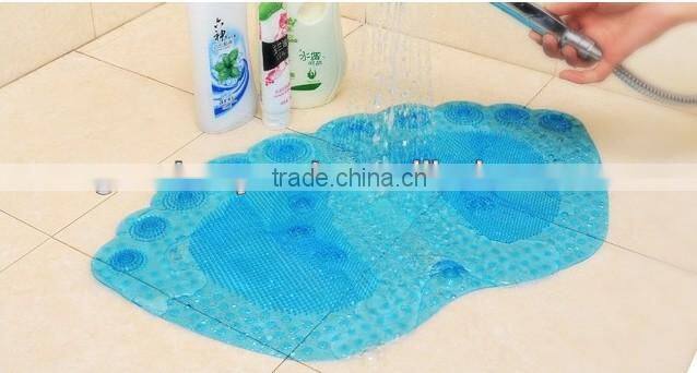 colorful pvc bath mat