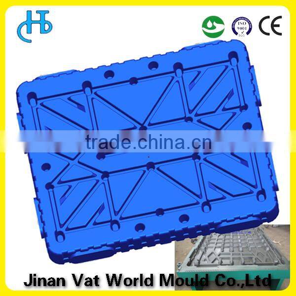 plastic pallet mould/shipping plastic pallet/heavy bearing pallet