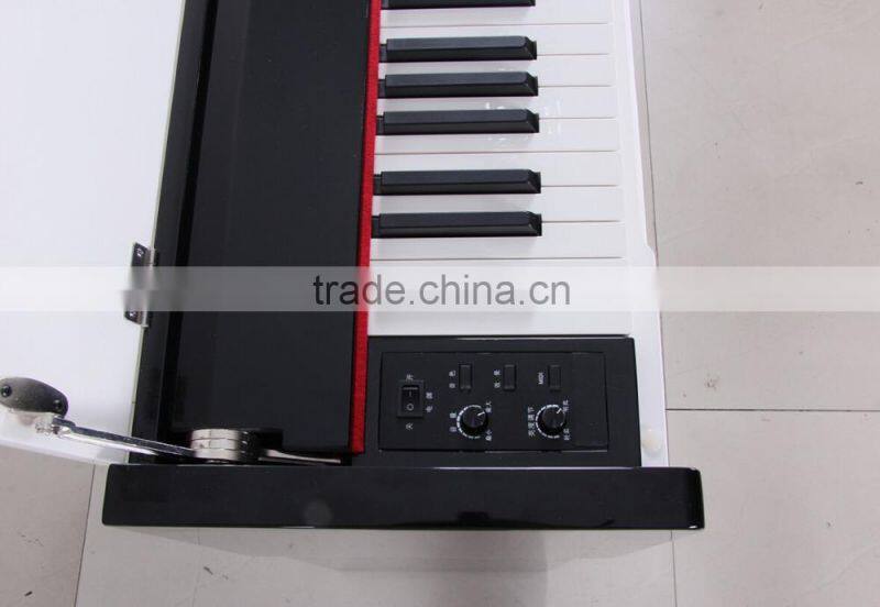HD-8818 Factory 88 Keys Touch Sensitive Hammer Keyboard Most Competetive Baby Upright Piano Prices