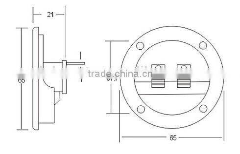 type of speaker terminal board
