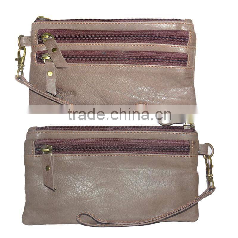 Leather ladies wallet