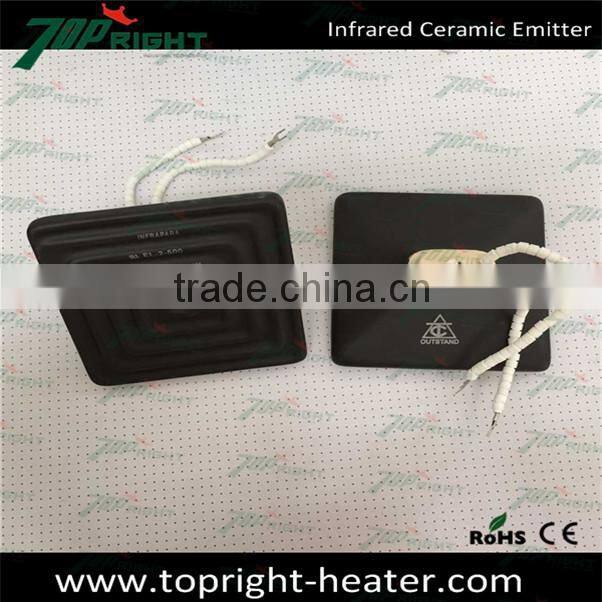 Factory ceramic heating plate far infrared ceramic heating brick BGA rework station dedicated 122*122MM