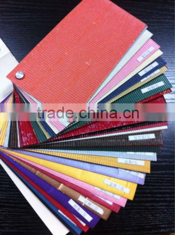 scarlet Corrugated art paper china