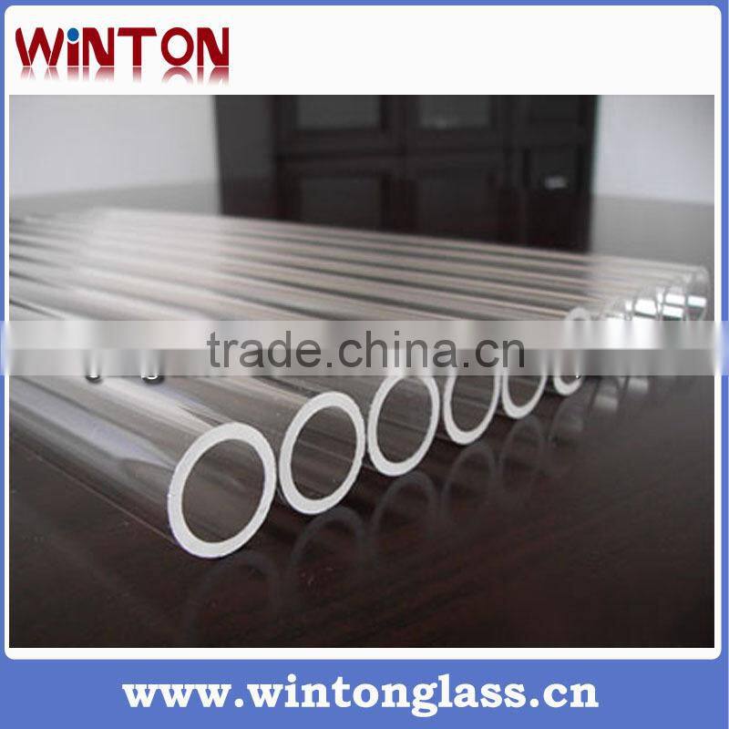 Quartz tube price with large diameter or large diameter quartz glass pipe
