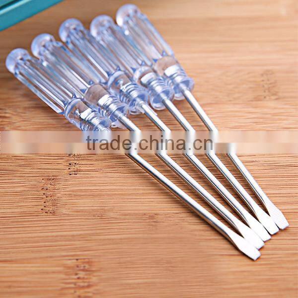 Crystal Handle Precision Phillips Slotted Head Screwdriver Repair Tool