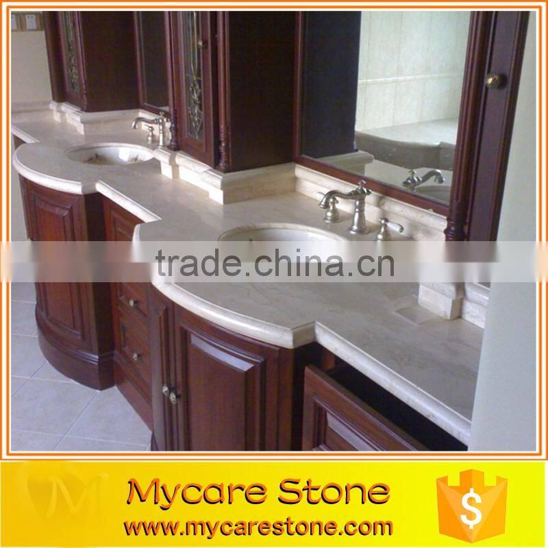 Professional polished modern different type natural stone vanity top