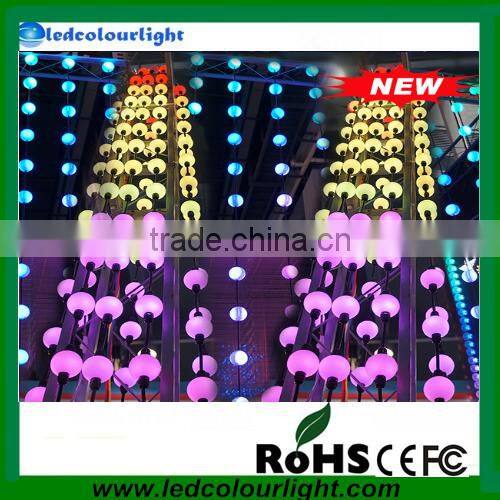 DMX addresaable club lighting DC5V 3D effect led ball dmx pixel for madrix