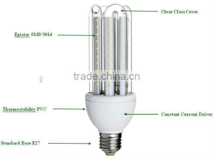 2014 NEW Exported Product 4U led light U shape LED bulb wholesale with high quality