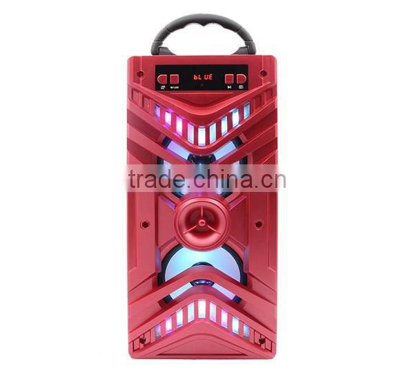 High quality Cheap Portable Wooden Speaker with USB/SD/AUX & FM Radio/BLUETOOTH