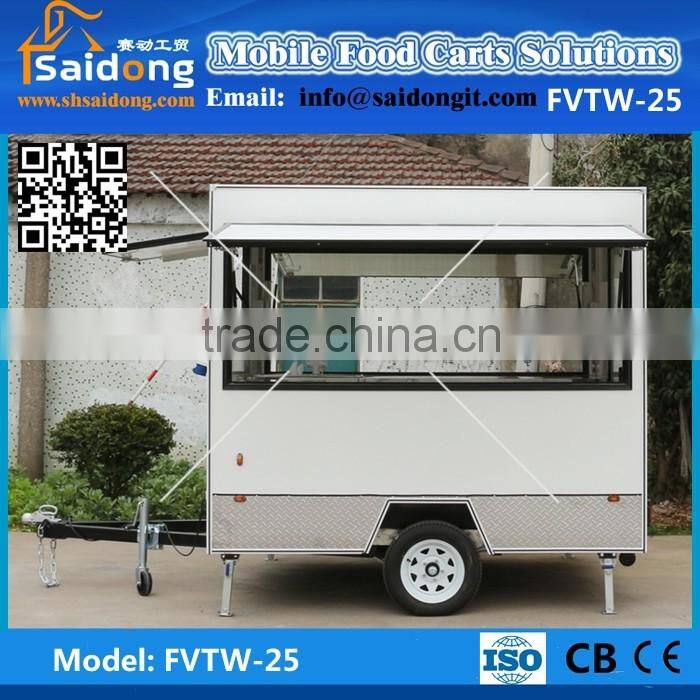 2016 Newly Shanghai Newstyle!!!Fibreglass Food kiosk for fast food kiosk