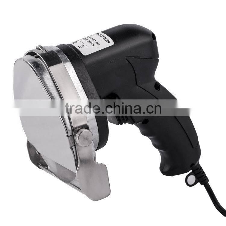 Lowest price portable handheld ks-100e 220V doner kebab knife electric with 2 round blades for roaster