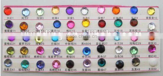 Acrylic Gems Scatter Green Stone Confetti For Shining Wedding Decoration