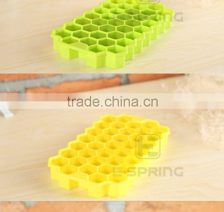 Summer honeycomb design ice tray silicone ice maker