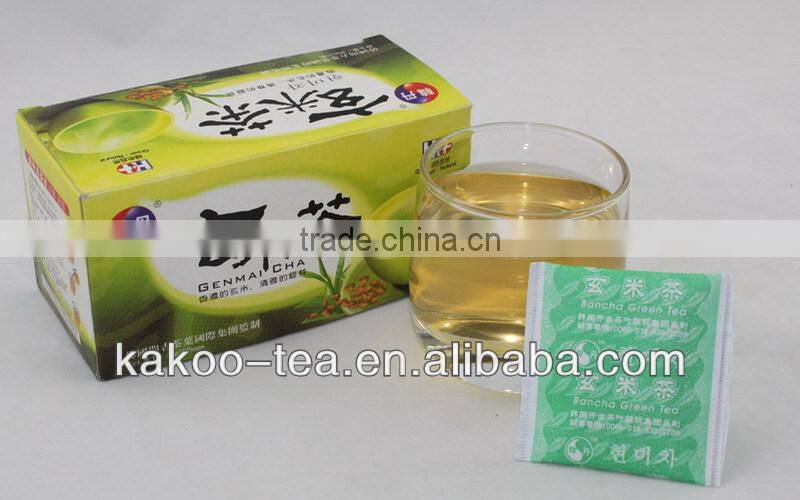 Kakoo genmaicha green tea genmai green tea roasted genmaicha