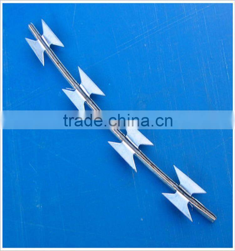 PVC coated razor barbed wire factory