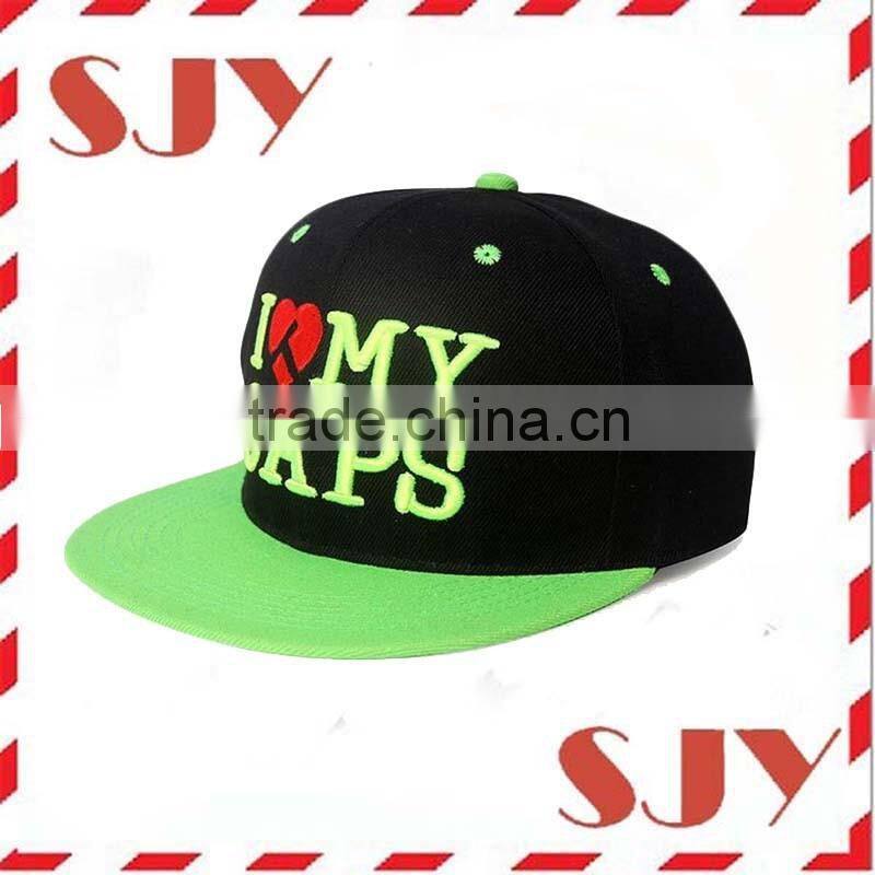 OEM classic pattern 3D embroidery 100% cotton low minimums snapback hat
