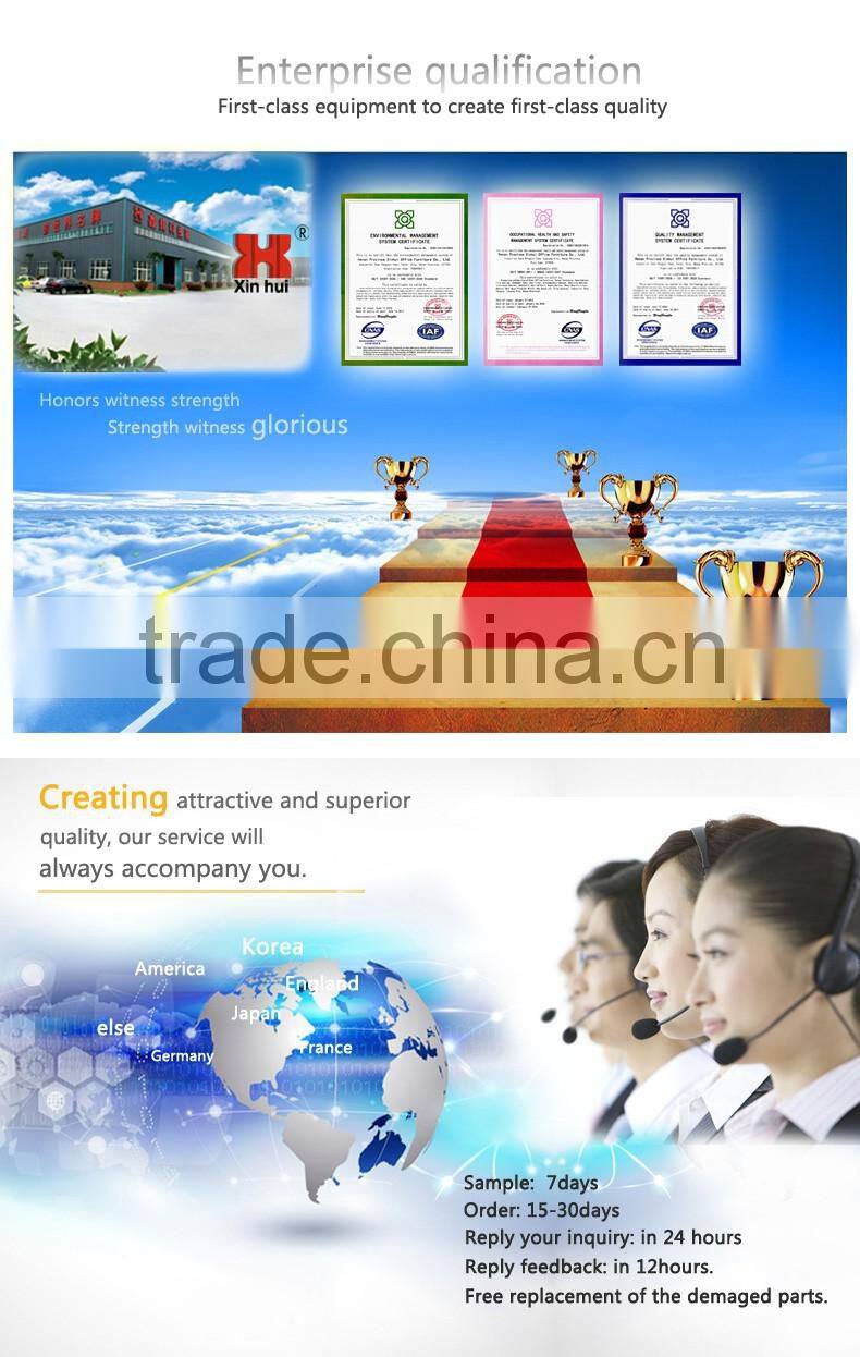 Modern style 3 drawer mobile pedestal cabinet