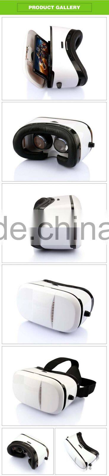 Head-Wearing 3D VR Box Virtual Reality 3D Media Player Glasses for 4 inch- 6 inch Smart Cell Phone