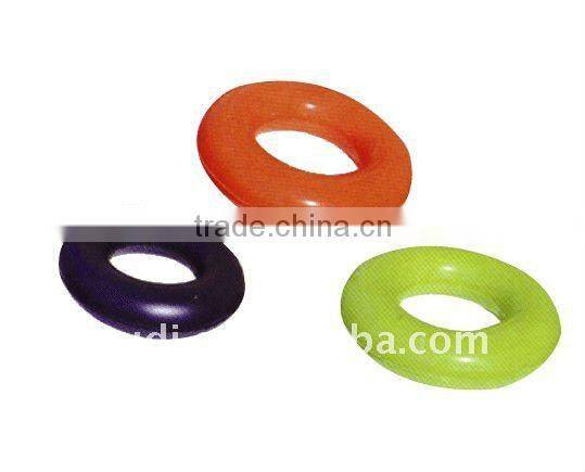Colorful inflatable adult swim ring