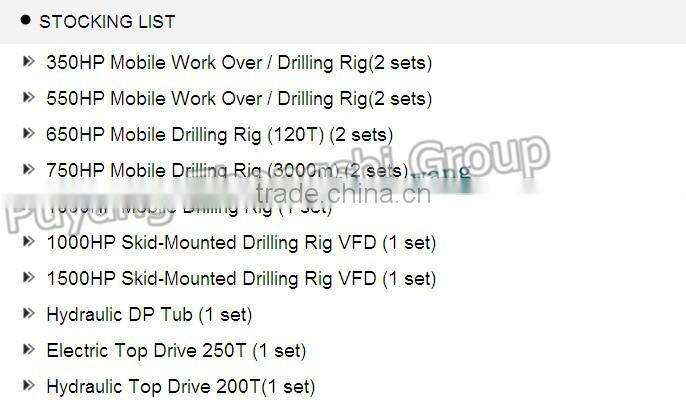 9000m digital-control VF electric oil rig