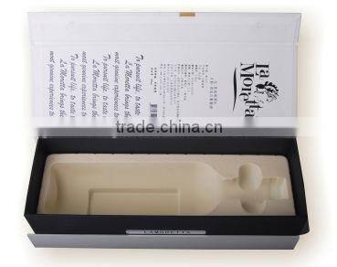 Hot!!! Customized Made-in-China Single Wine Bottle Plastic Packaging Paper Box(ZDC13-110)