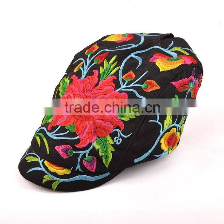Luckybags manufacturer flower snapback hats custom embroidery snapback hats wholesale hip hop snapback