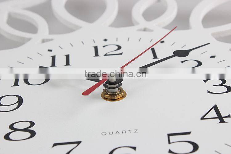 hot selling home decrative wood mdf wall clock