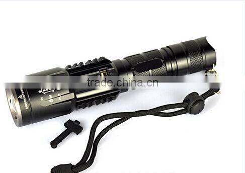 high lumen rechargeable usb flashlight zoom flashlight