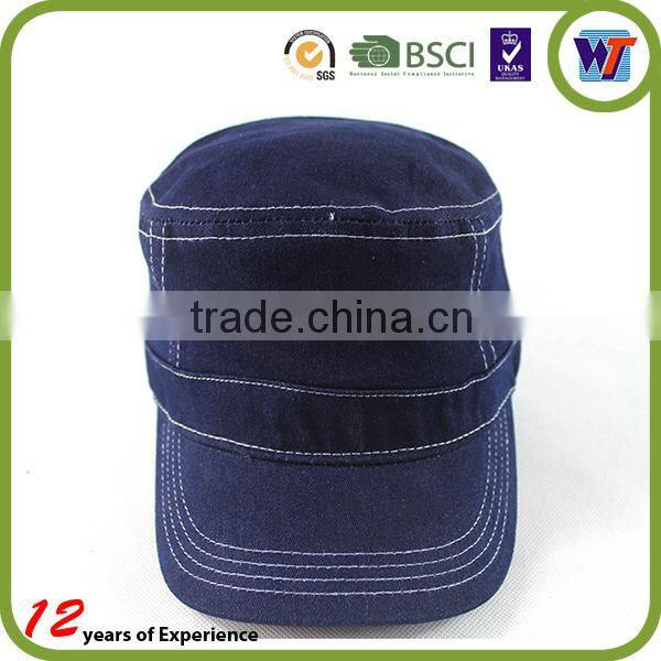 Custom 100% cotton military hat,washed military cap wholesale