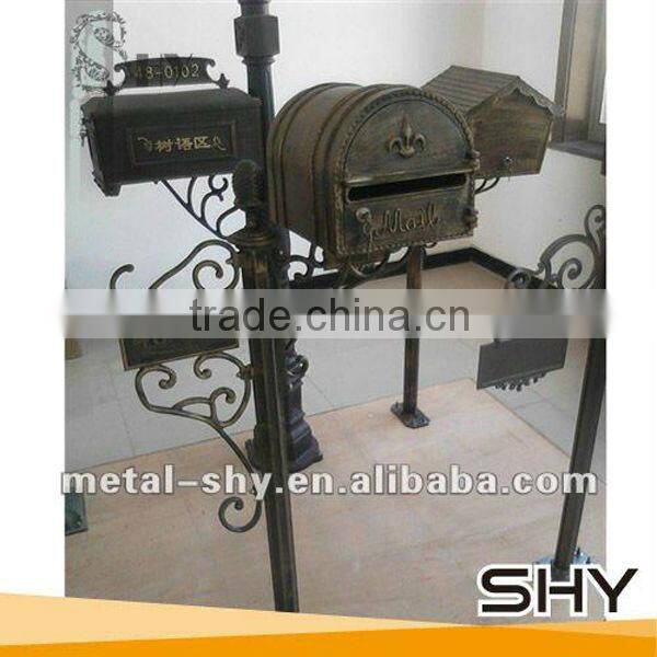 Modern Design Outdoor Casting Aluminum Mailbox