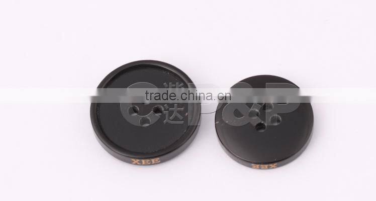 High end 4-holes black natural natural horn toggle buttons