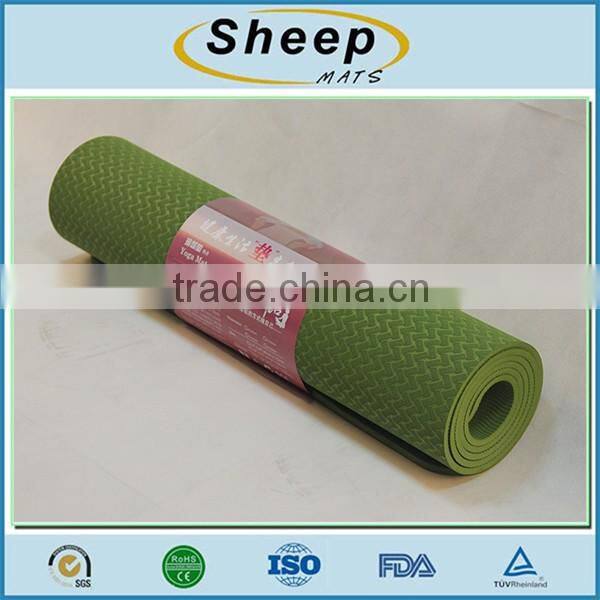 Wholesale china waterproof anti slip anti fatigue thick soft yoga mat