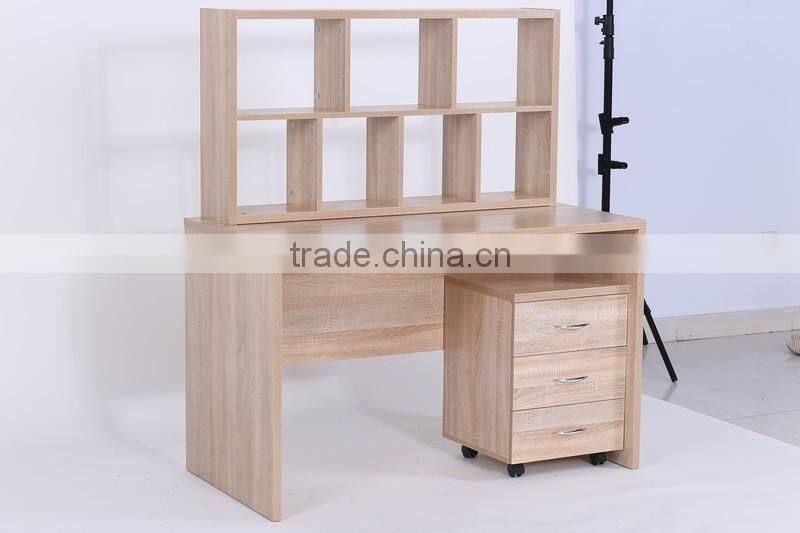 NOAHSION High Quality Computer Table With Useful Bookcase And Drawers