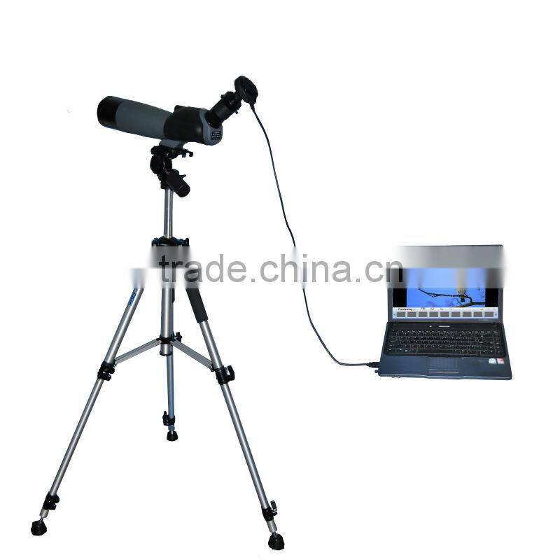 F5000D-80ZM2060 ED lens digital spotting scope equipped with USB camera and professional imaging software of Future Win Joe