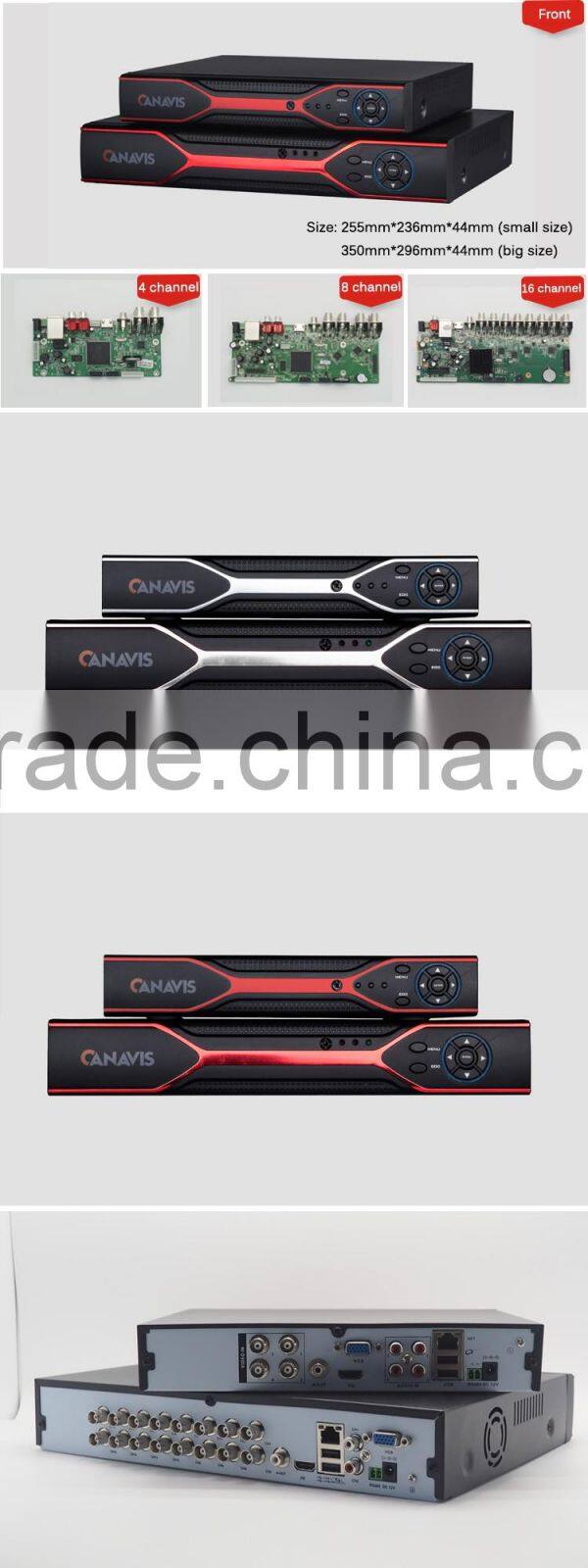 1080N real-time playback for home security cctv system 2Megapixel cameras 8ch dvr