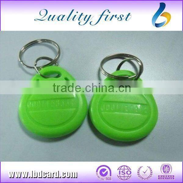 Waterproof RFID Keyfobs MIFARE Classic 1K Keyfobs With Bungee Cord