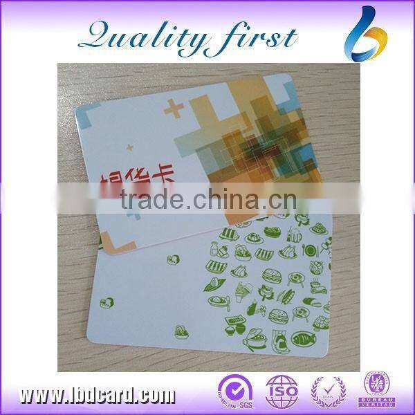 13.56MHz High Frequency Fudan F08 Printable Cards