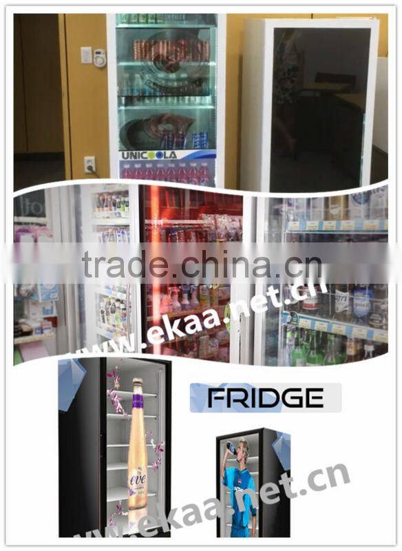 EKAA 65'' Transparent Touch Screen On Mall Shop Window