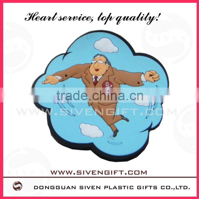 promotion 3d panda pvc fridge magnet