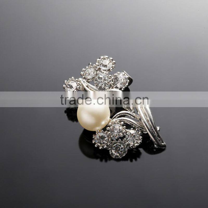 Glass Beads Chucky Necklace with Imtation Pearls Assortment