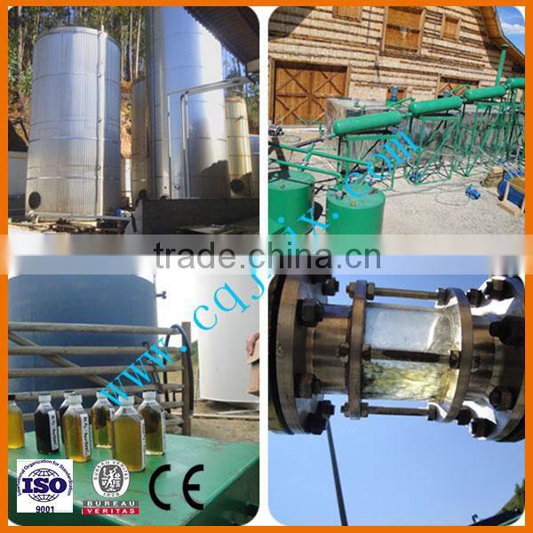 JNC used oil pyrolysis distillation machine with CE
