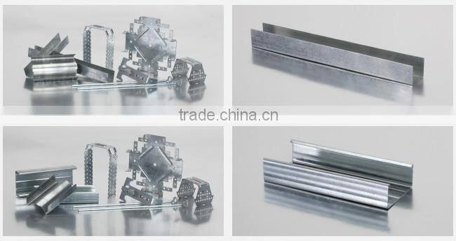 metal stud/top hat/metal roof batten/ c section on sales