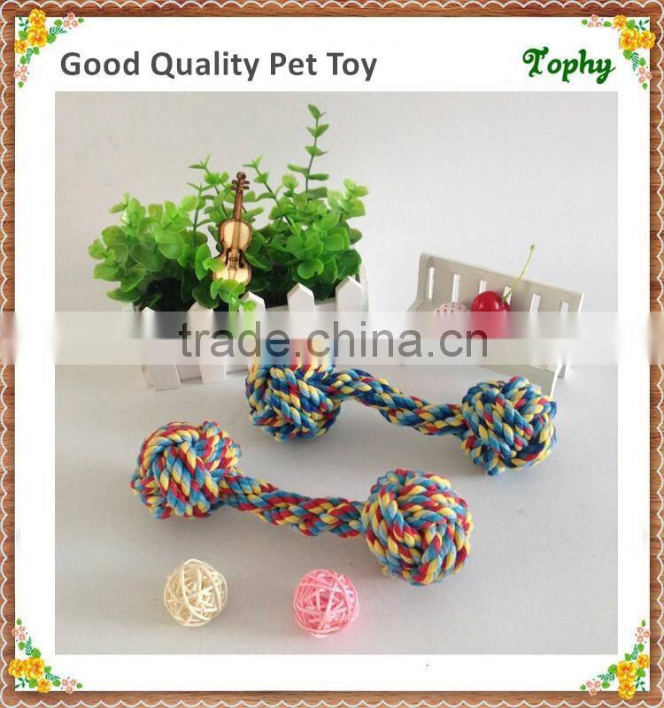 dog chew rope knot dog chew pet toys for grind their teeth