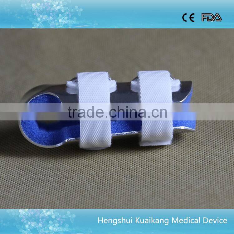 malleable aluminum type of finger protector /finger support / finger splint