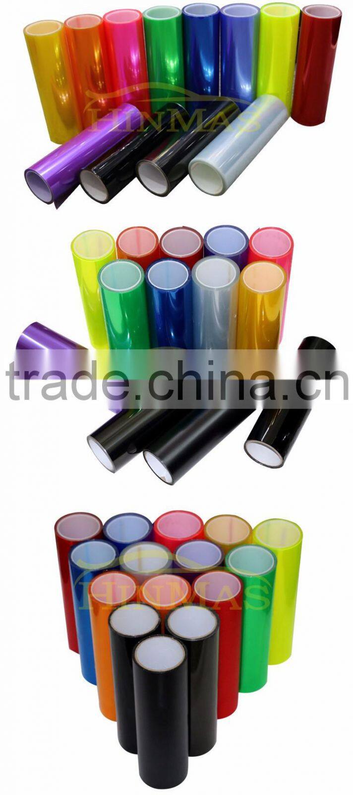 automobile decoration wrapping film for car headlight vinyl film