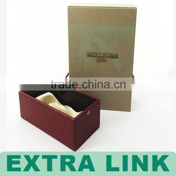 Alibaba China Supplier Trade Assurance Wholesale Leather Wine Bag