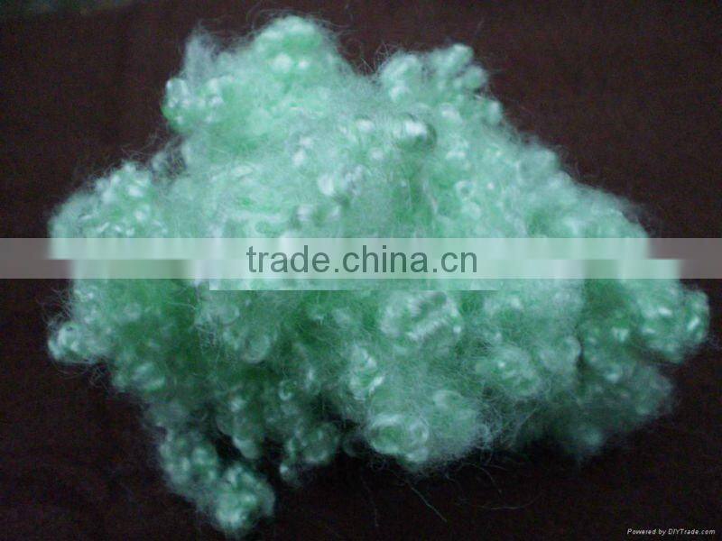 Recycled Hollow Polyester Staple Fiber GREEN