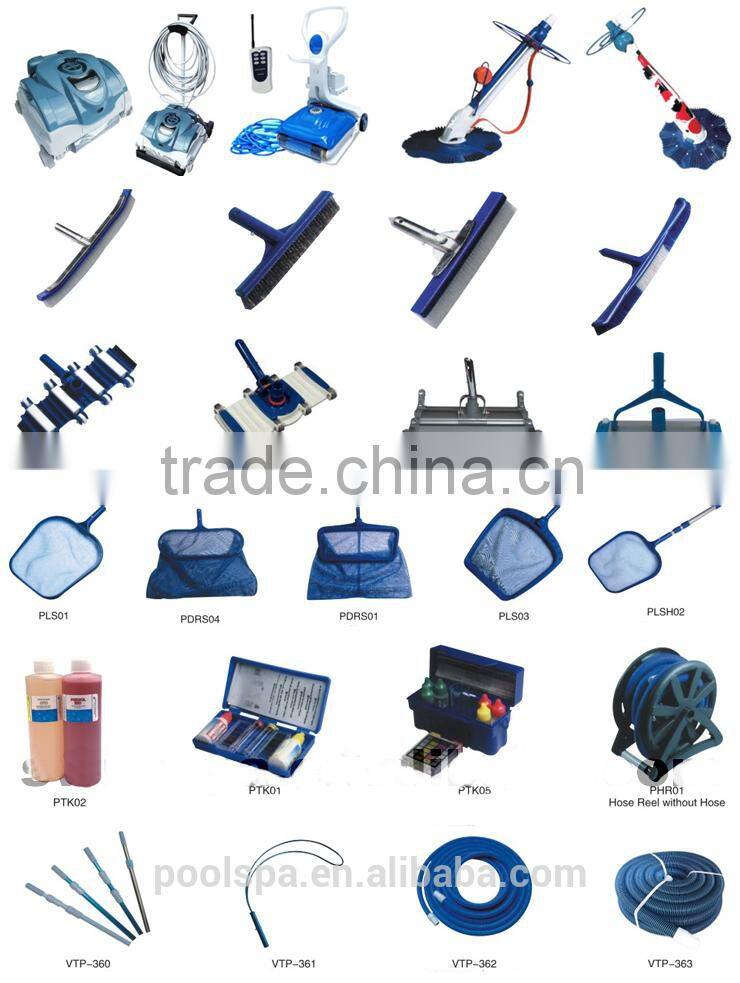 Complete swimming pool equipment set with pool filter pump fittings accessories