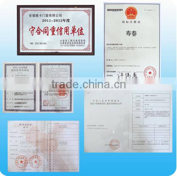 Newest design high quality folding sliding door